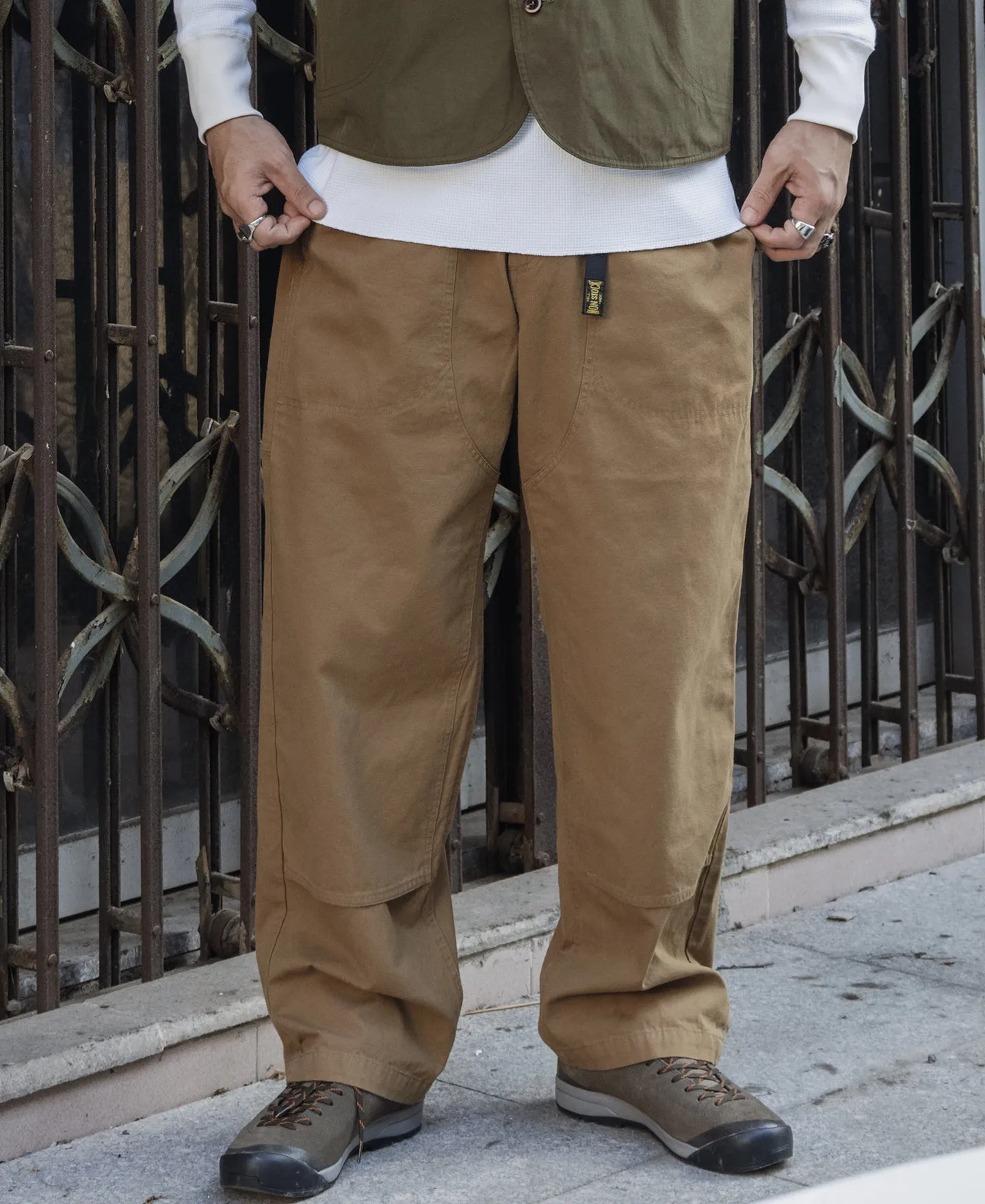 10 oz Cotton Canvas Climbing Pants - Khaki