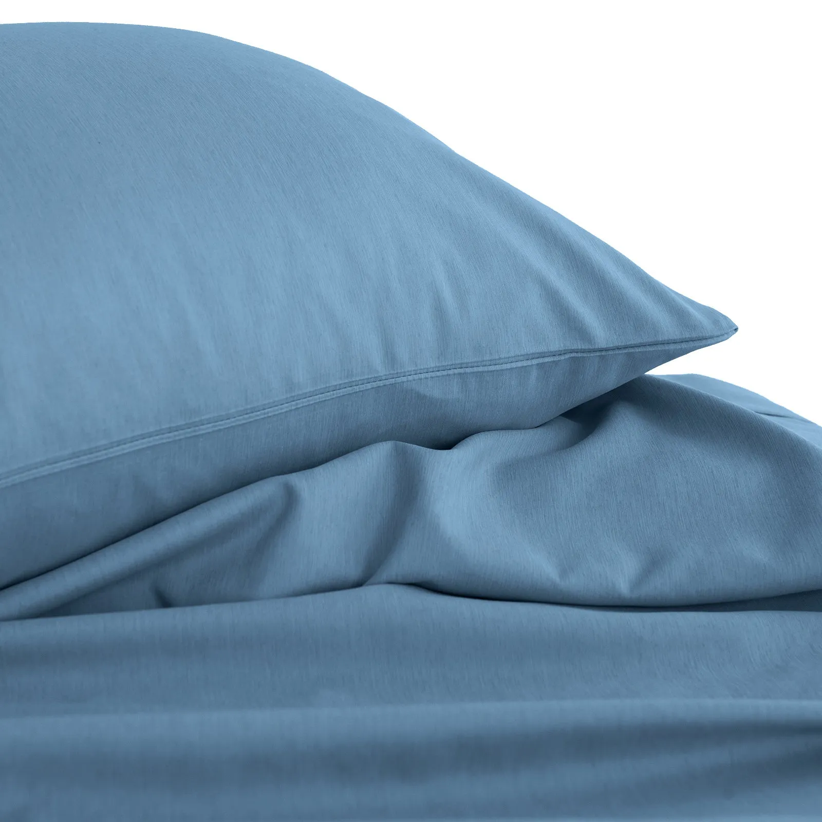 3000 Thread Count Bamboo Cooling Sheet Set | Queen | Denim