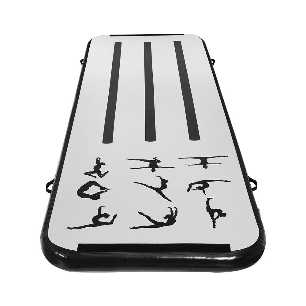 3M Air Track Gymnastics Tumbling Mat | Exercise Cheerleading | Unique Black