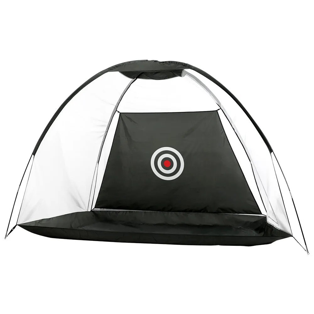 3M Golf Practice Net Tent - Portable Training Aid with Driving Target Mat, Soccer by Everfit