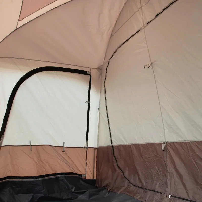 4-Person Blue Camping Tent with Vestibule, UV50  Protection, Water Resistant, Portable Carry Bag