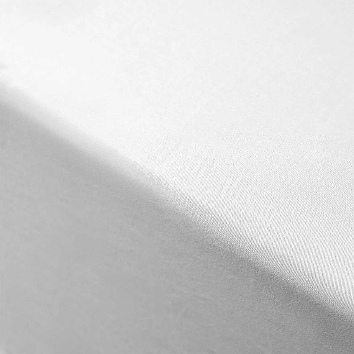 400TC White Bamboo Cotton Mega/Super Fitted Sheet | 50cm Wall | King