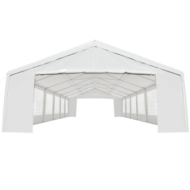 40x20 ft Large Steel Wedding Party Carport Canopy Tent