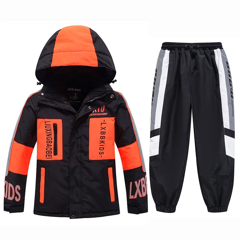 ARCTIC QUEEN Kids Reflective Extreme Ski Suit
