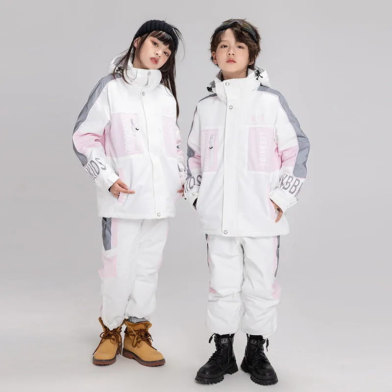 ARCTIC QUEEN Kids Reflective Extreme Ski Suit