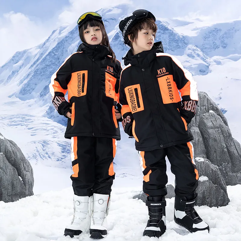 ARCTIC QUEEN Kids Reflective Extreme Ski Suit
