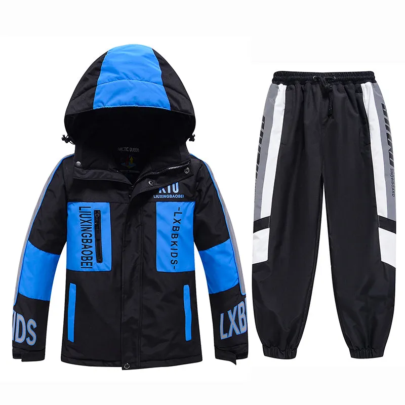ARCTIC QUEEN Kids Reflective Extreme Ski Suit