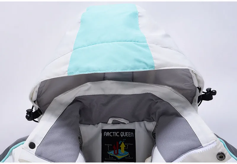 ARCTIC QUEEN Kids Reflective Extreme Ski Suit
