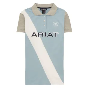 Ariat Womens Taryn Polo Shirt Glacier Lake