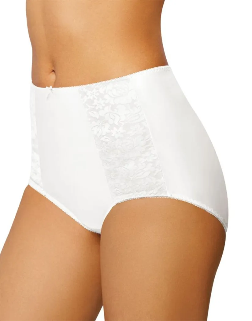 Bali Double Support Moisture Wicking No Show Brief Panty DFDBBF