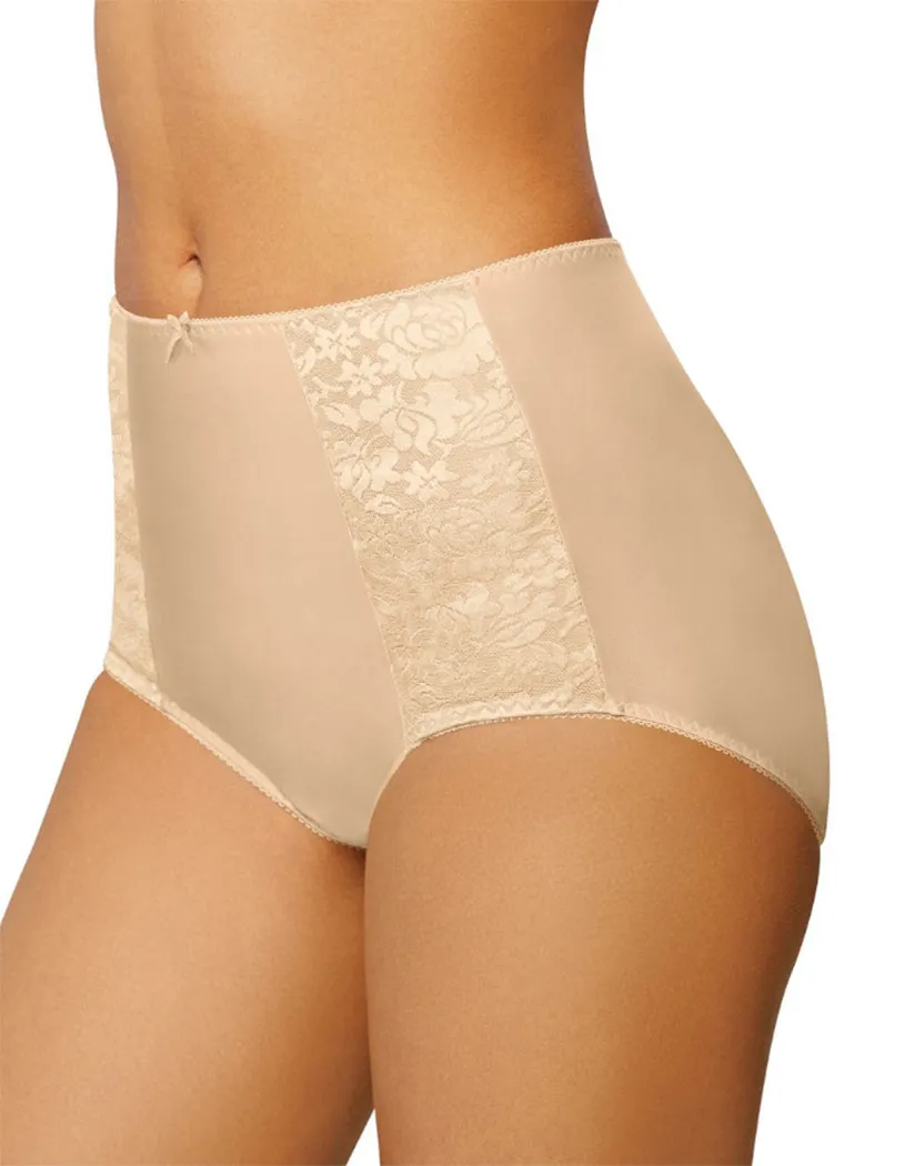 Bali Double Support Moisture Wicking No Show Brief Panty DFDBBF