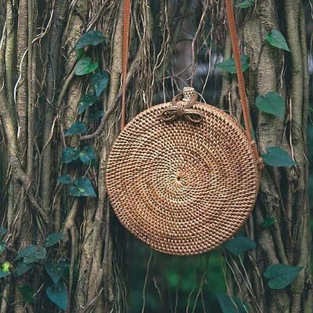 Bali Island Handmade Rattan Bag