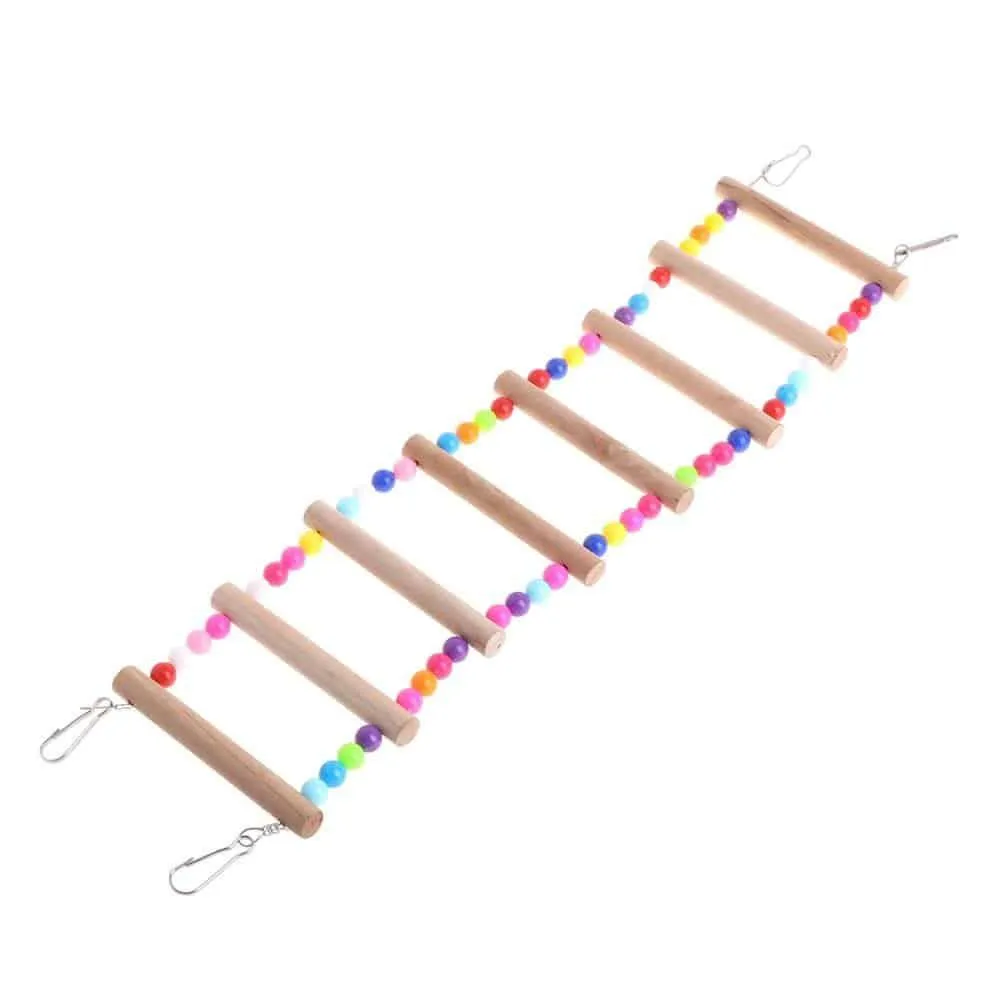 Bird's Wooden Rainbow Ladder