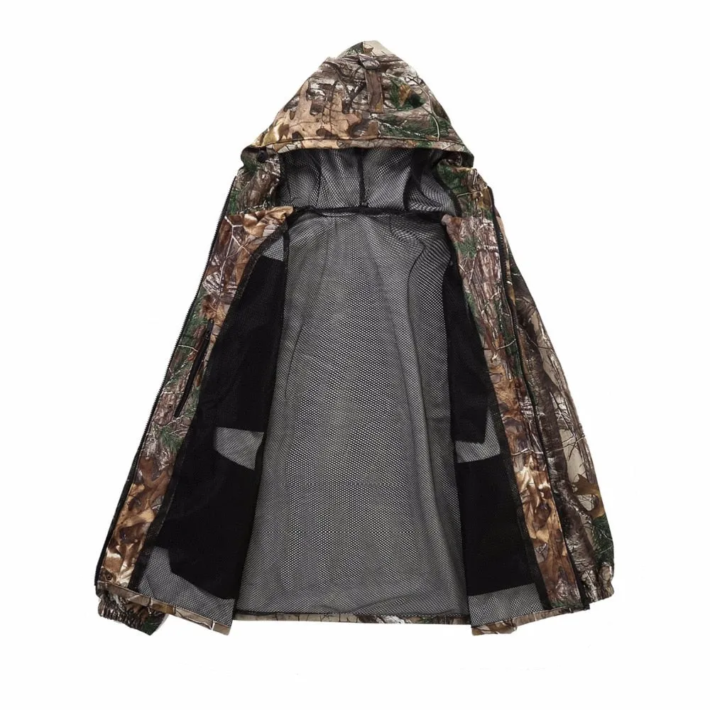 Breathable Bionic Camouflage Hunting Clothing  Hunting Ghillie Suit Camouflage Hunting Jacket Pants Hunting Suit Hunter Uniform