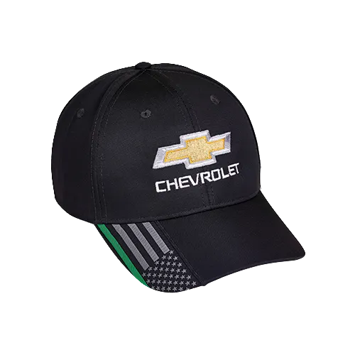 Chevrolet Gold Bowtie Military Service Cap