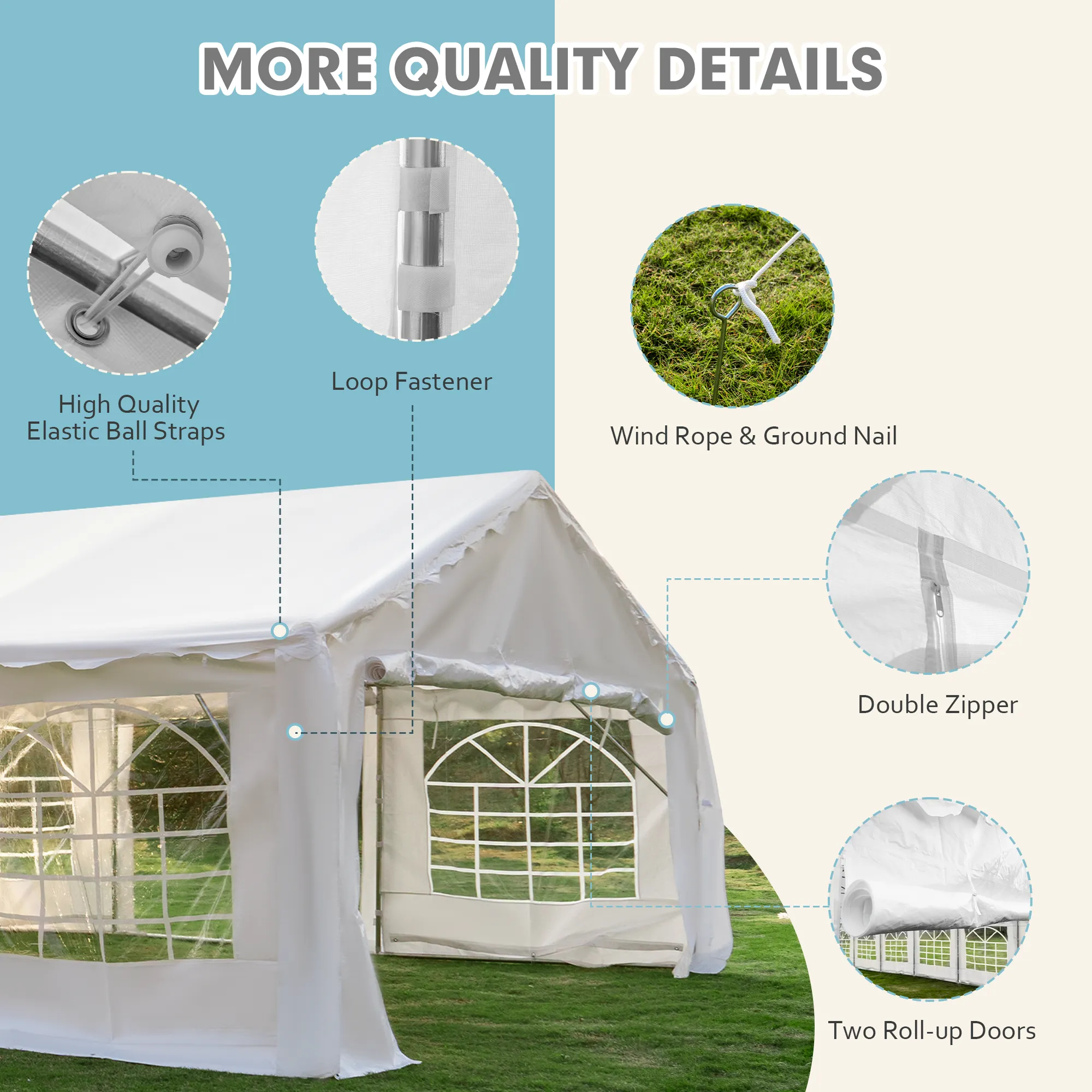 EROMMY 20x50 Huge Canopy