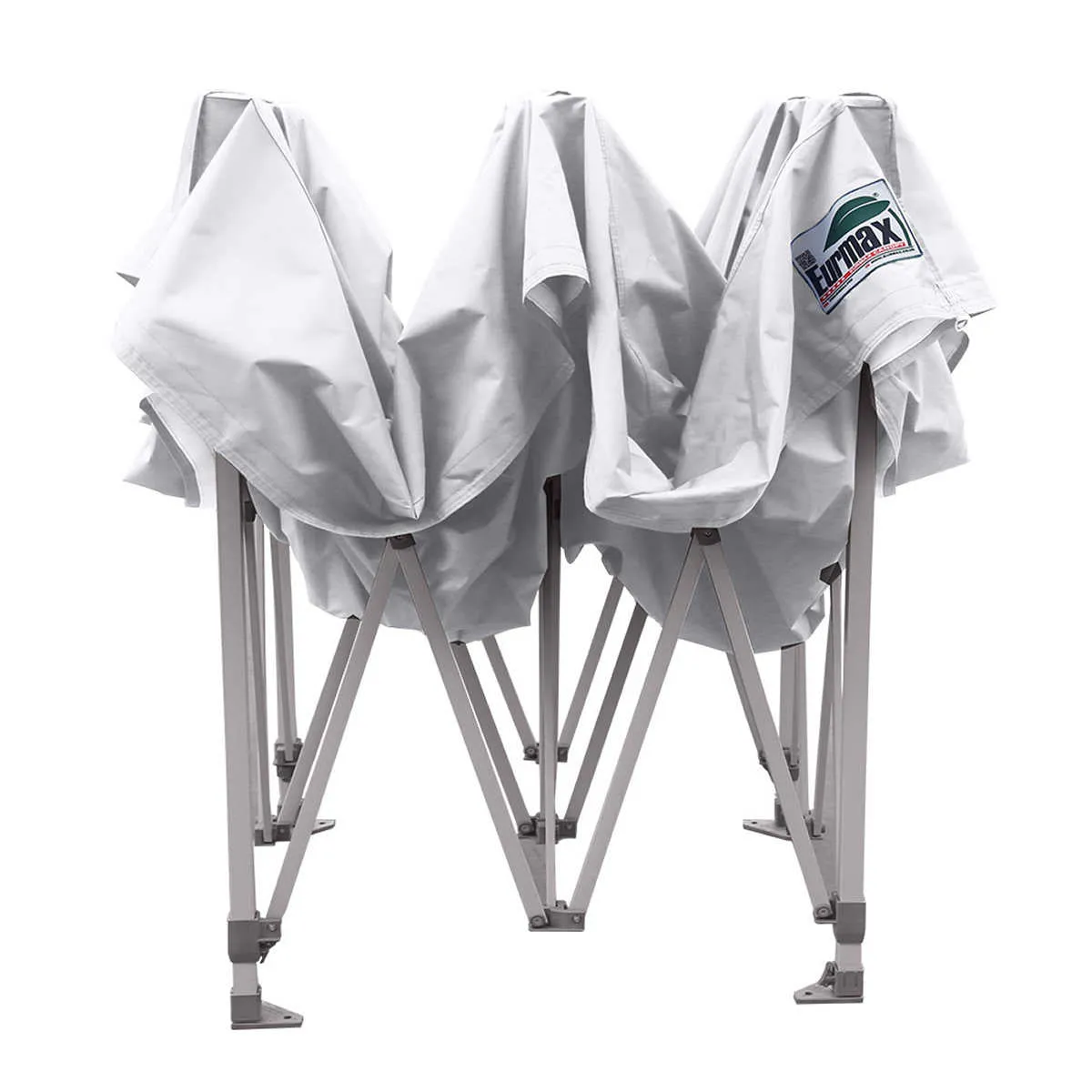 Eurmax Premium 10' x 10' Instant Canopy Tent White with Enclosure Sidewalls