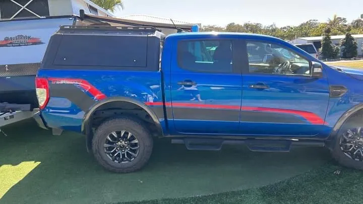FORD RANGER & RAPTOR  2012-2022 -   Heavy Duty Secure & Strong Lock-up Aluminium Canopy ( PRE-ORDER )