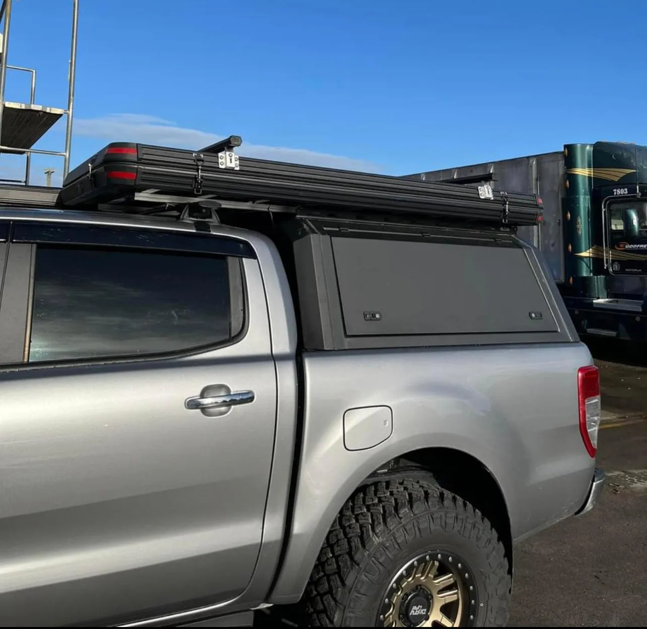FORD RANGER & RAPTOR  2012-2022 -   Heavy Duty Secure & Strong Lock-up Aluminium Canopy ( PRE-ORDER )