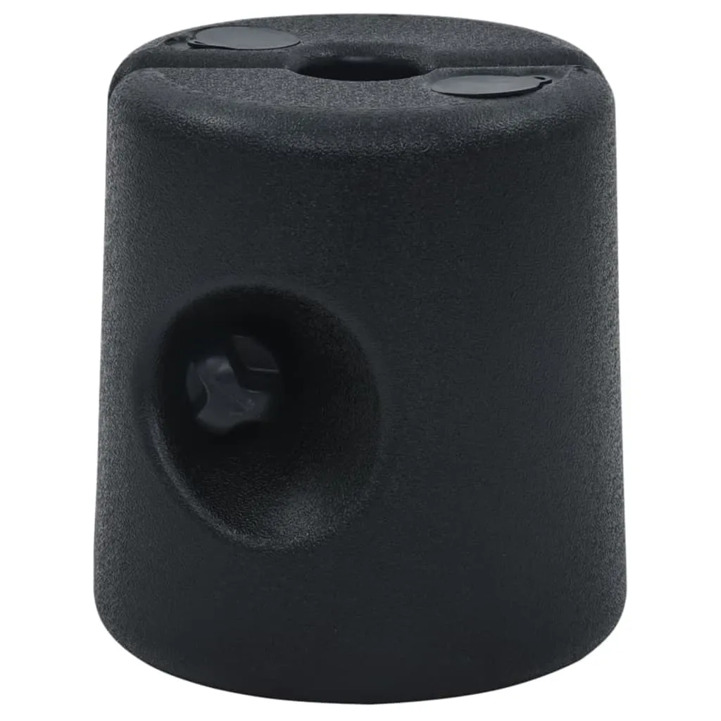 Gazebo Weights 4 pcs PE Black