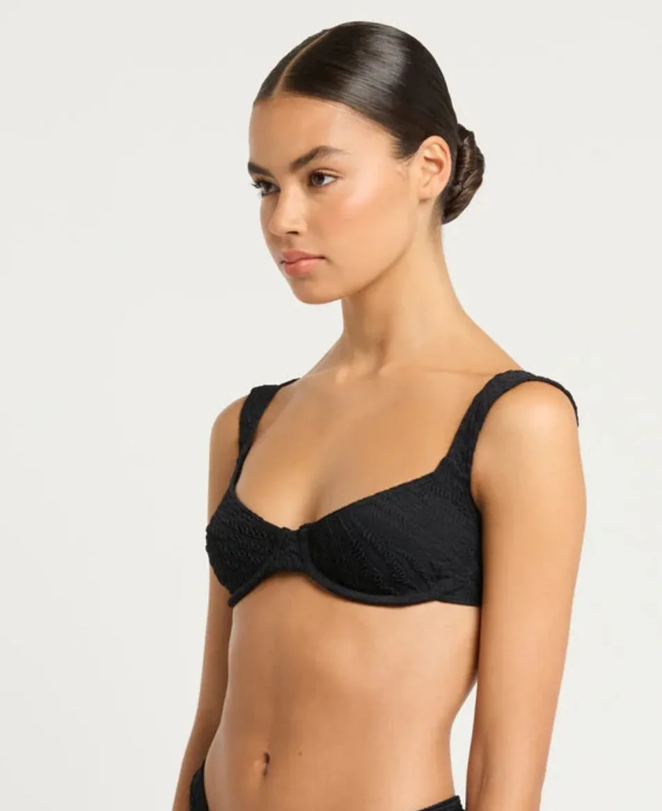 GEORGIA BALCONETTE/CHRISTY BRIEF ECO BLACK