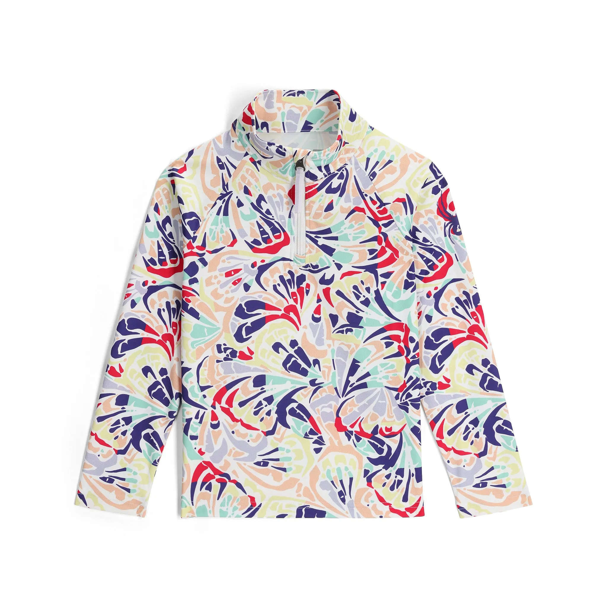 Girls Reflect Half Zip - Butterfly Multi