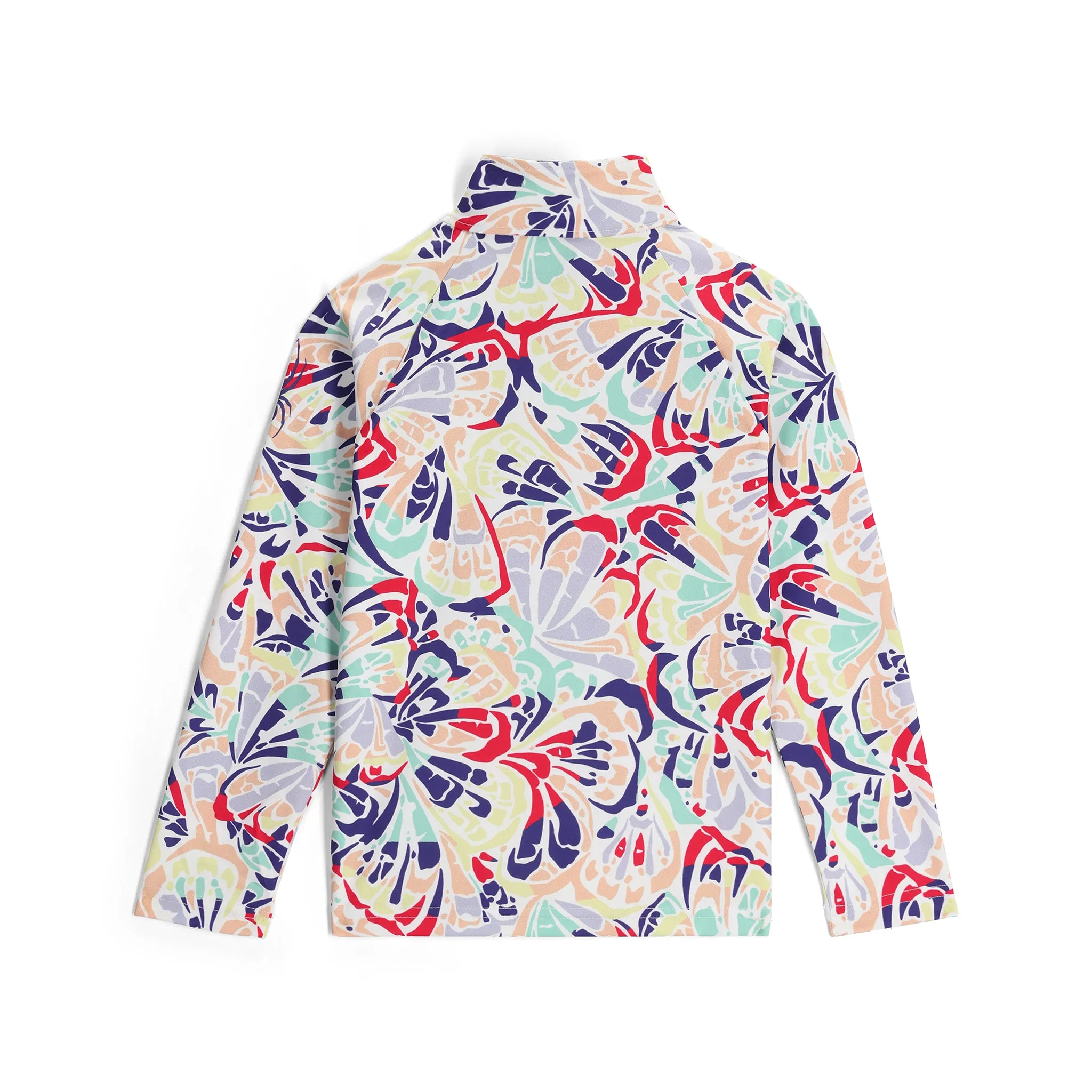 Girls Reflect Half Zip - Butterfly Multi