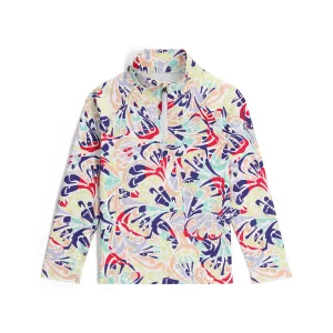 Girls Reflect Half Zip - Butterfly Multi