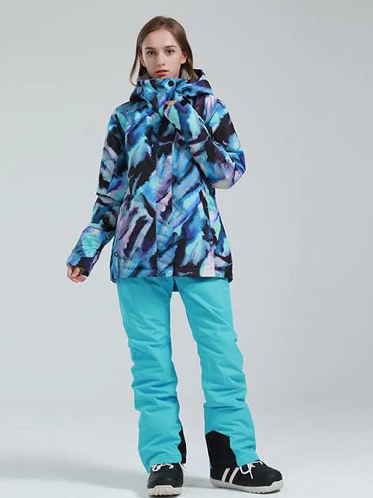 GsouSnow Women's Mountain Idol Snowboard Suits
