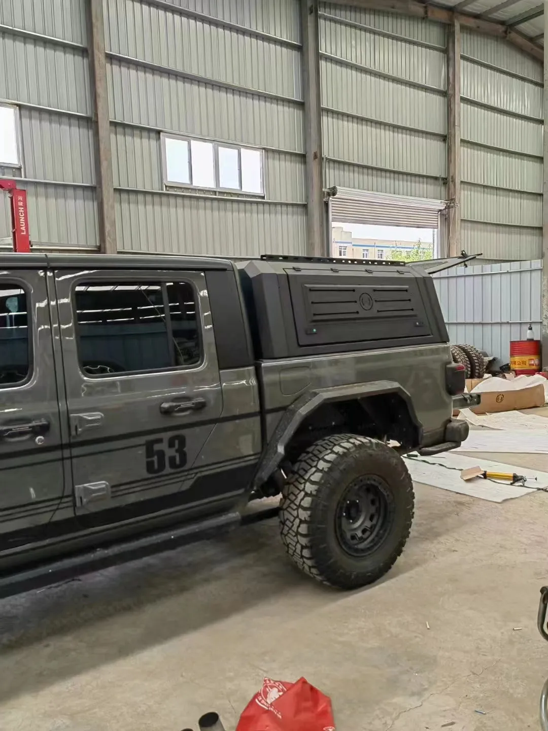 JEEP  Gladiator Heavy Duty Secure & Strong Lock-up ALUMINIUM Canopy