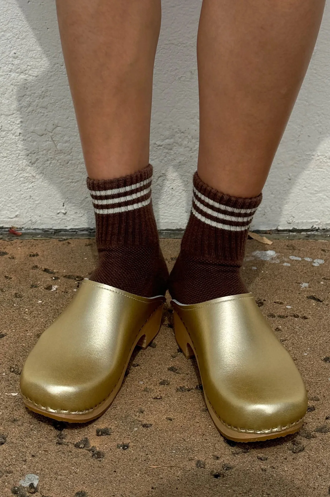 Le Bon Shoppe Girlfriend Mahogany Socks