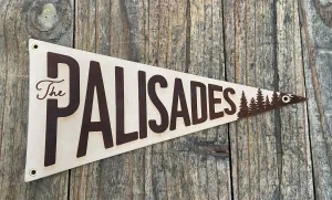 LEATHER PENNANT: The PALISADES