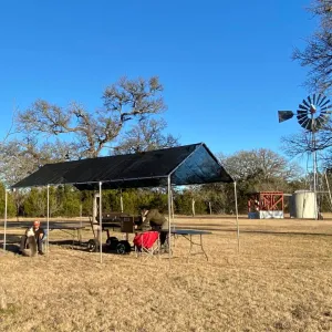 Mesh Tarp Canopy 10' x 20'