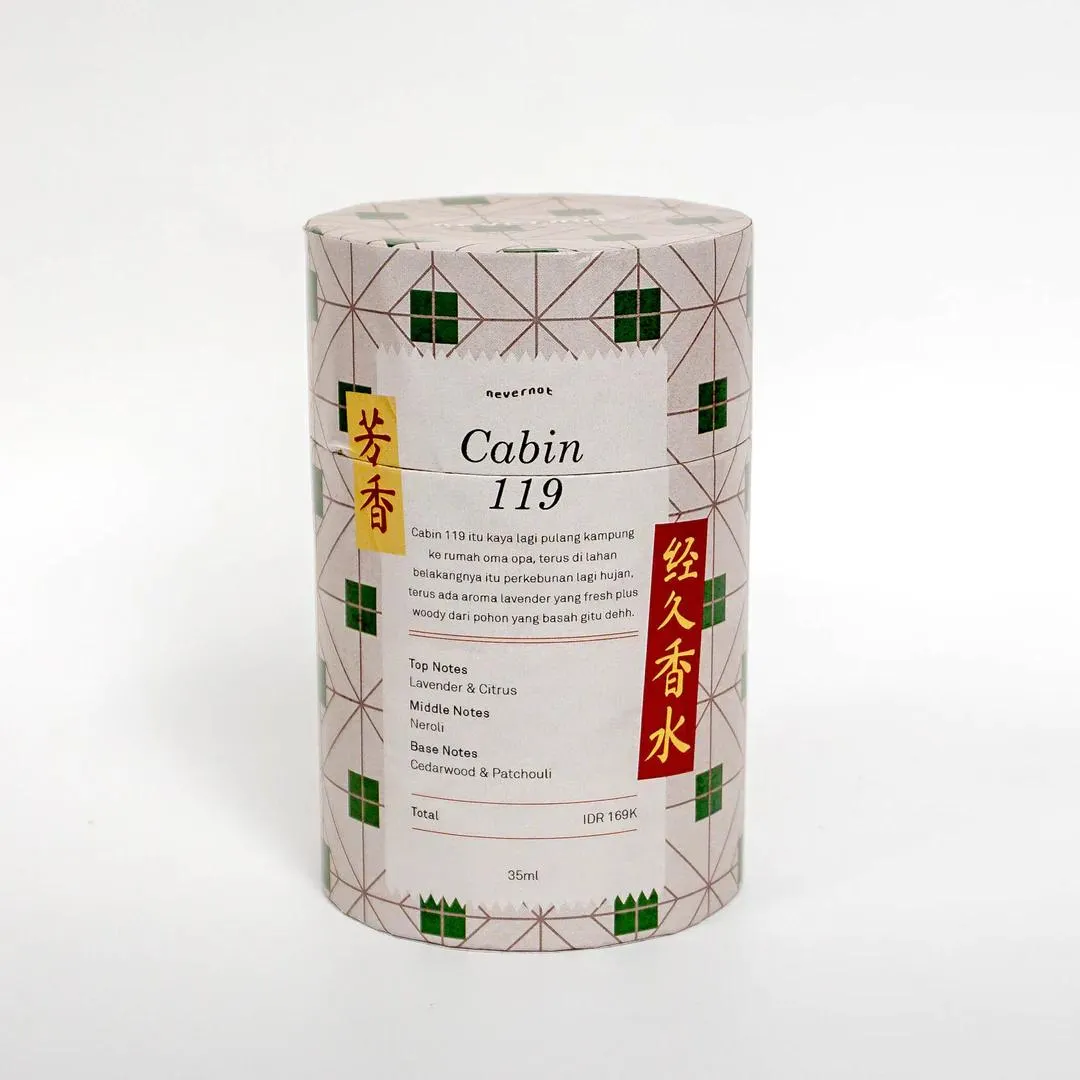 Nevernot Perfume EDP: Signature Series : Cabin 119