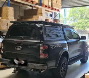 NEXT-GEN 2022  FORD RANGER & RAPTOR  Aluminium Canopy ( FREE WORLD WIDE SHIPPING )
