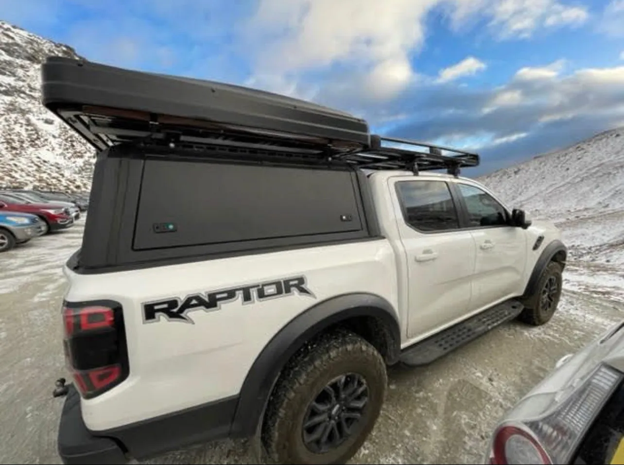 NEXT-GEN 2022  FORD RANGER & RAPTOR  Aluminium Canopy ( FREE WORLD WIDE SHIPPING )