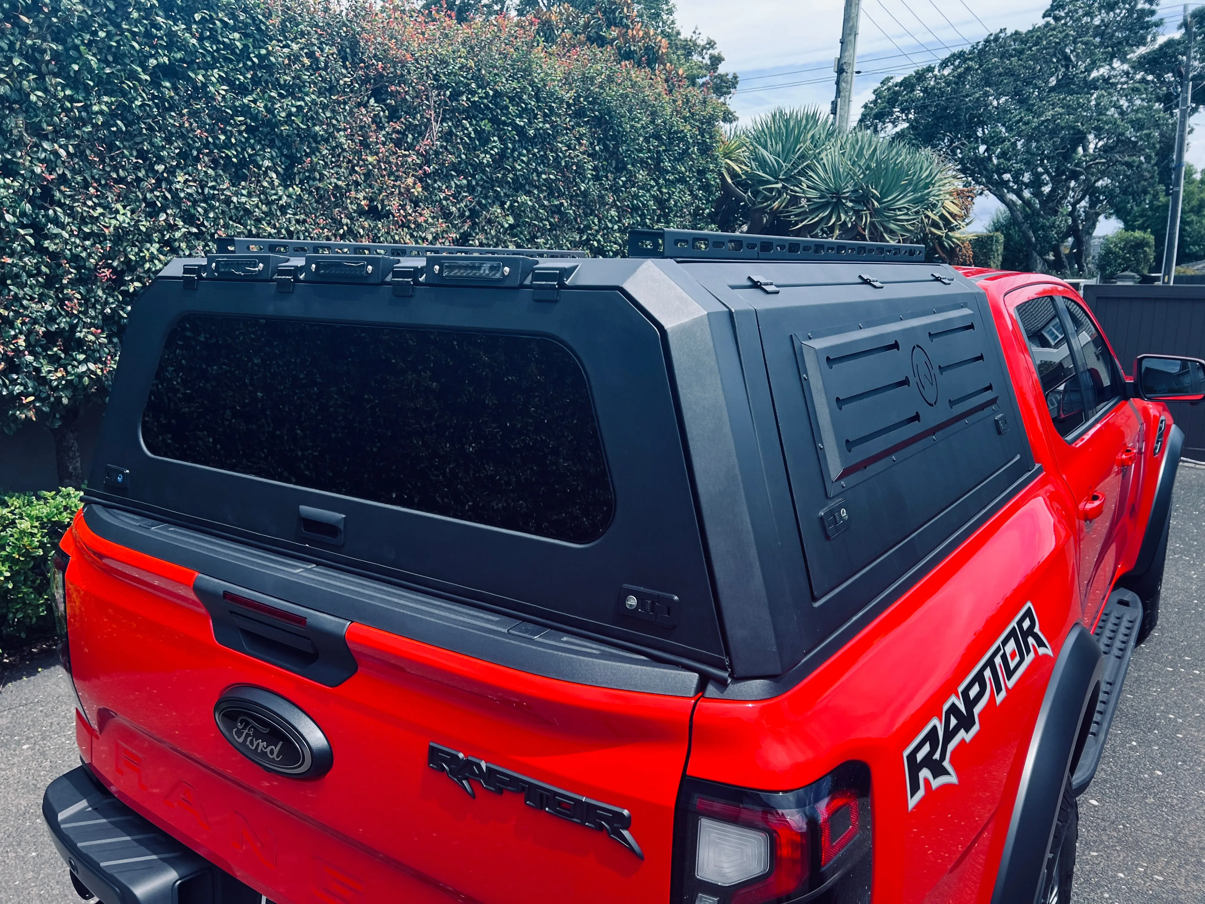NEXT-GEN 2022  FORD RANGER & RAPTOR  Aluminium Canopy ( FREE WORLD WIDE SHIPPING )