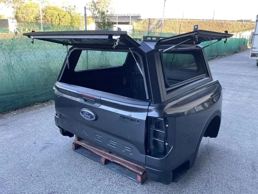 NEXT-GEN 2022  FORD RANGER & RAPTOR  Aluminium Canopy ( FREE WORLD WIDE SHIPPING )