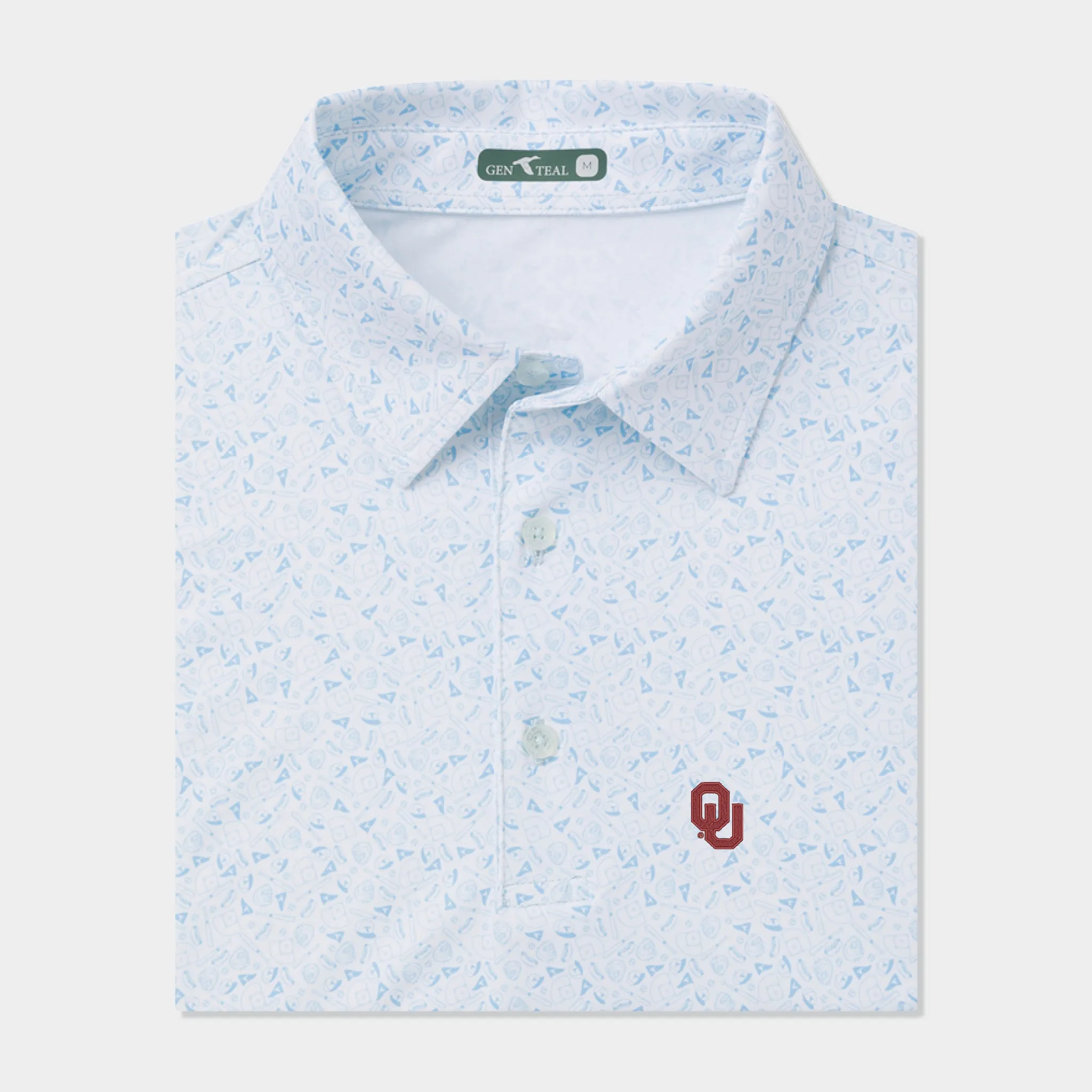 Oklahoma Ballpark brrrº Performance Polo