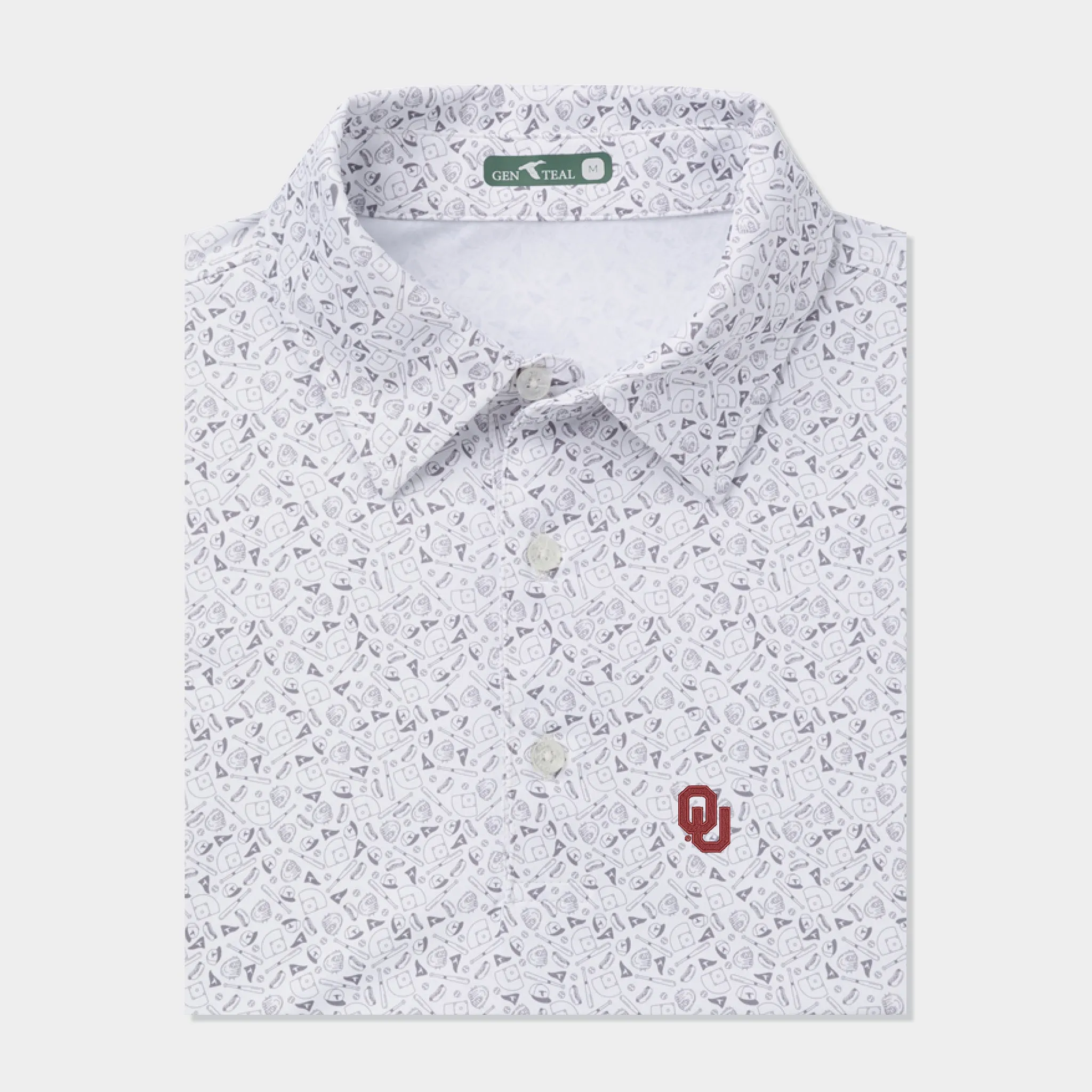 Oklahoma Ballpark brrrº Performance Polo