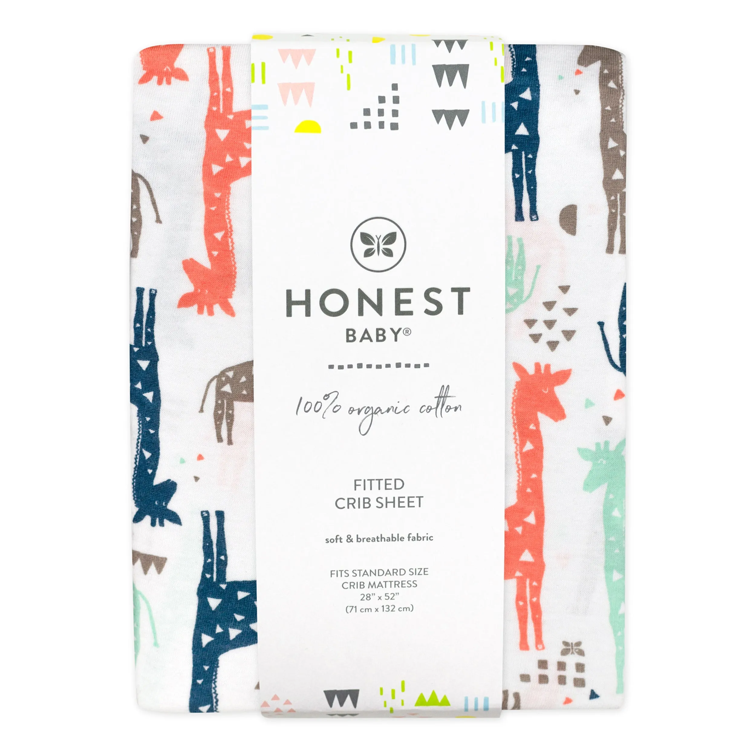 Organic Cotton Fitted Crib Sheet