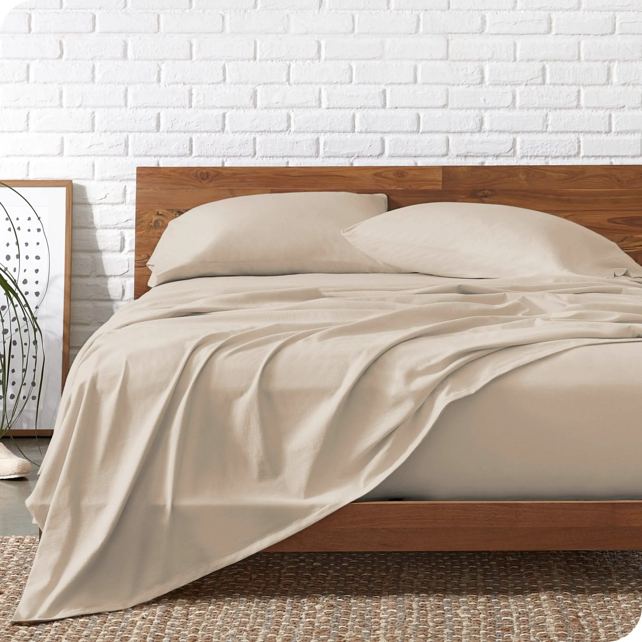 Organic Cotton Jersey Sheet Set