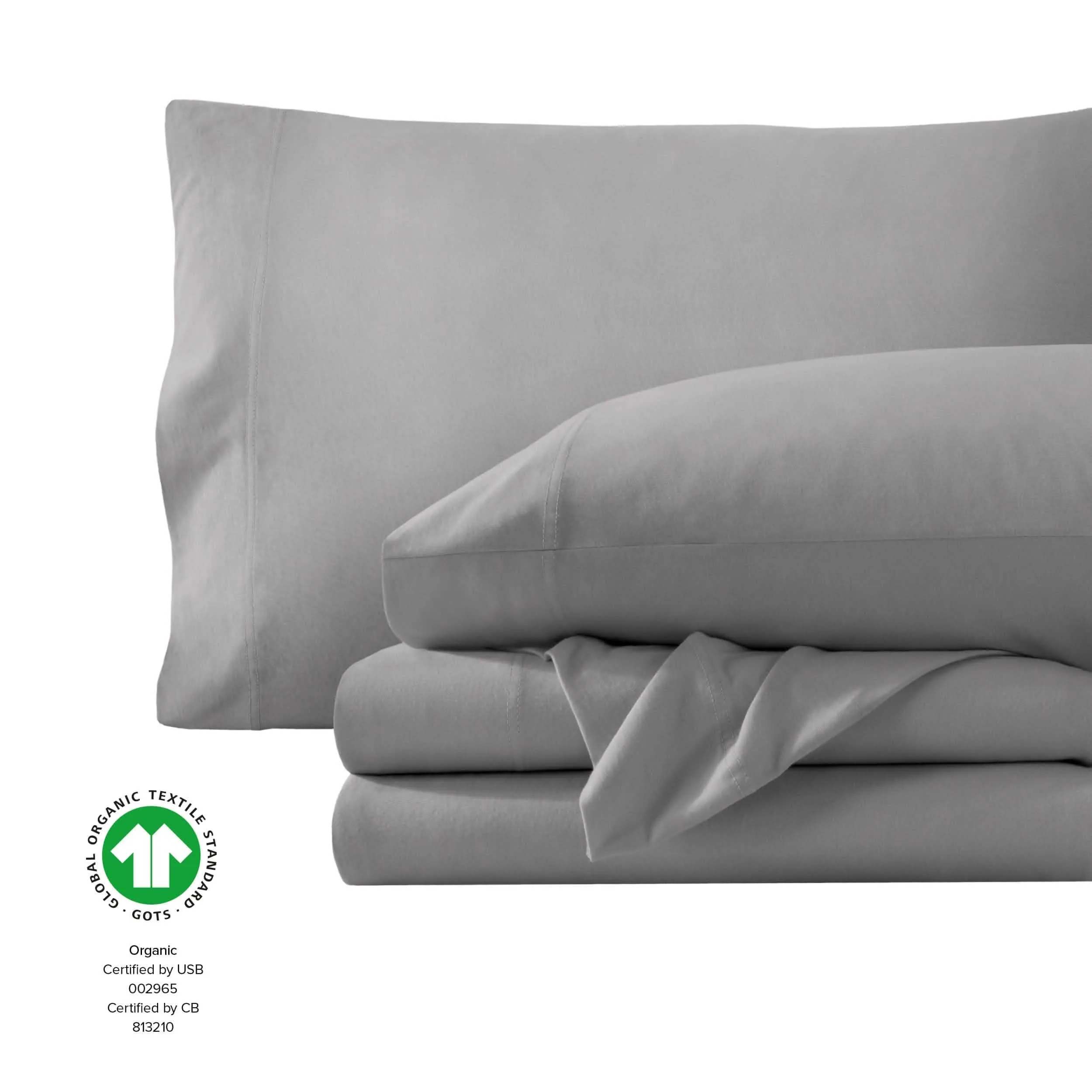 Organic Cotton Jersey Sheet Set