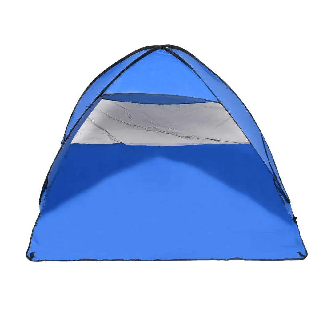 Pop Up Beach Tent Camping Portable Shelter Shade 4 Person-Mountview