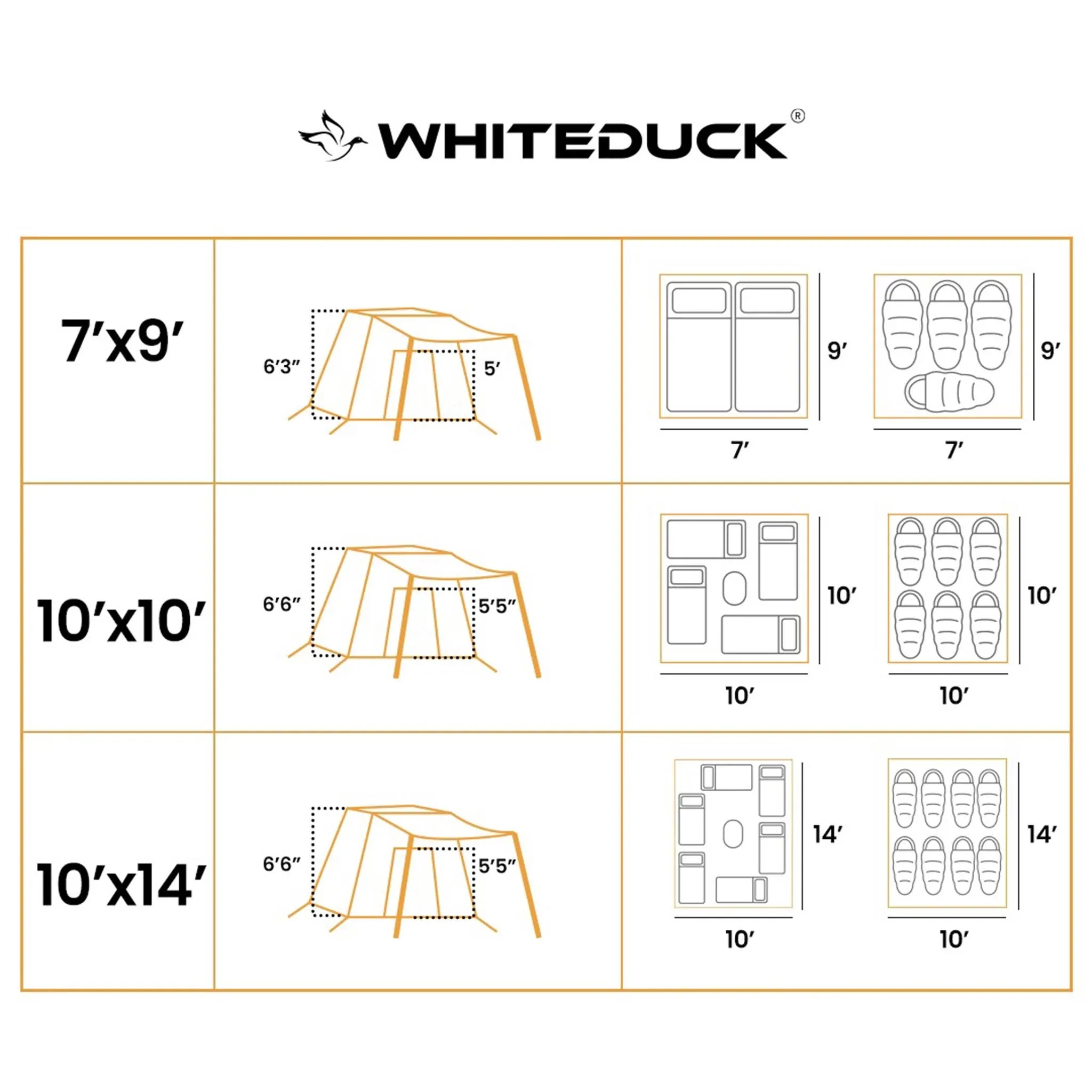 Prota Canvas Tent 10'x10'