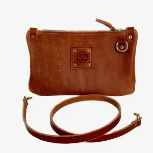 RTS- Micro Messenger Bag in Umber