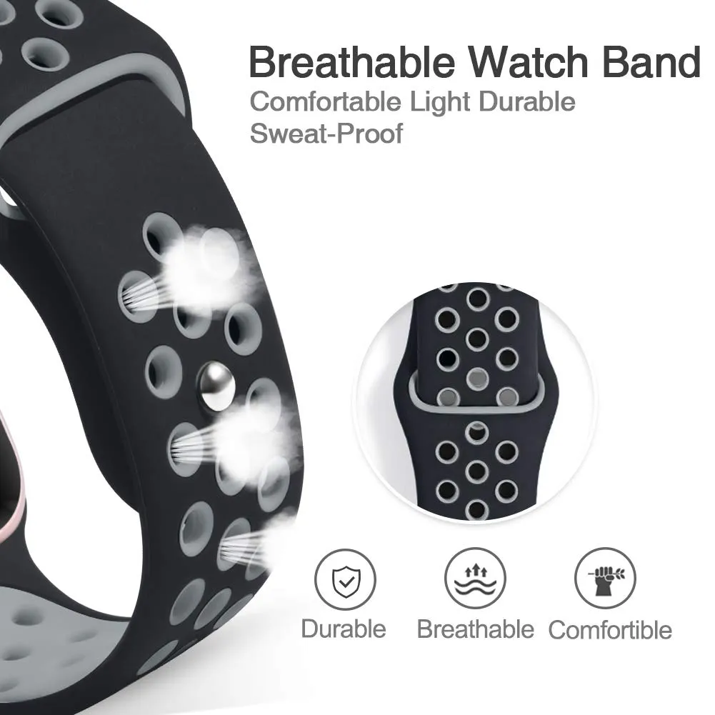 Soft Silicone Sport Band for iWatch