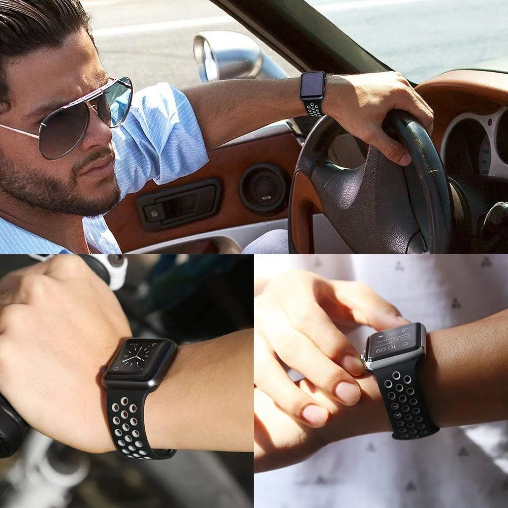 Soft Silicone Sport Band for iWatch