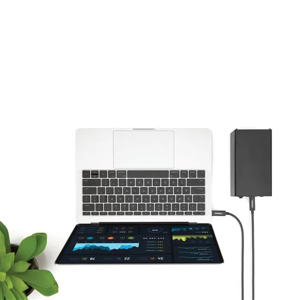Startech.Com Active 40Gbps Thunderbolt 3 Cable - 3.3Ft/1M - Black - 5K 60Hz/4K 60Hz - Certified Tb3 Charger Cord W/ 100W