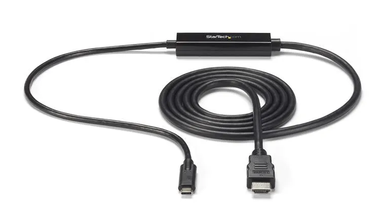 Startech.Com Usb C To Hdmi Cable - 3 Ft / 1M - Usb-C To Hdmi 4K 30Hz - Usb Type C To Hdmi - Computer Monitor Cable (Cdp2